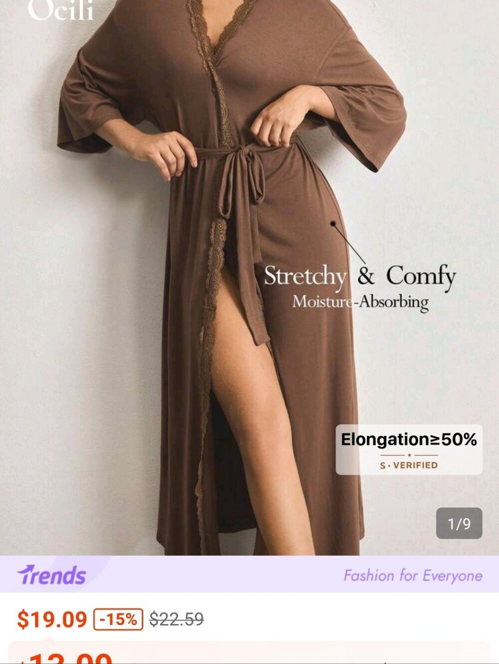 Brown Robe - Picture 6 of 6